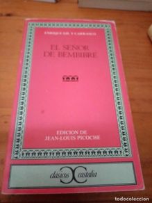 Gebrauchte Bücher: EL SEÑOR DE BEMBIBRE. ENRIQUE GIL Y CARRASCO. CLASICOS CASTALIA. 1986. EST17B2